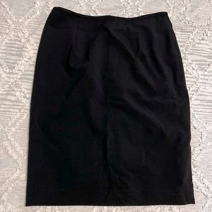 Black Calvin Klein pencil skirt